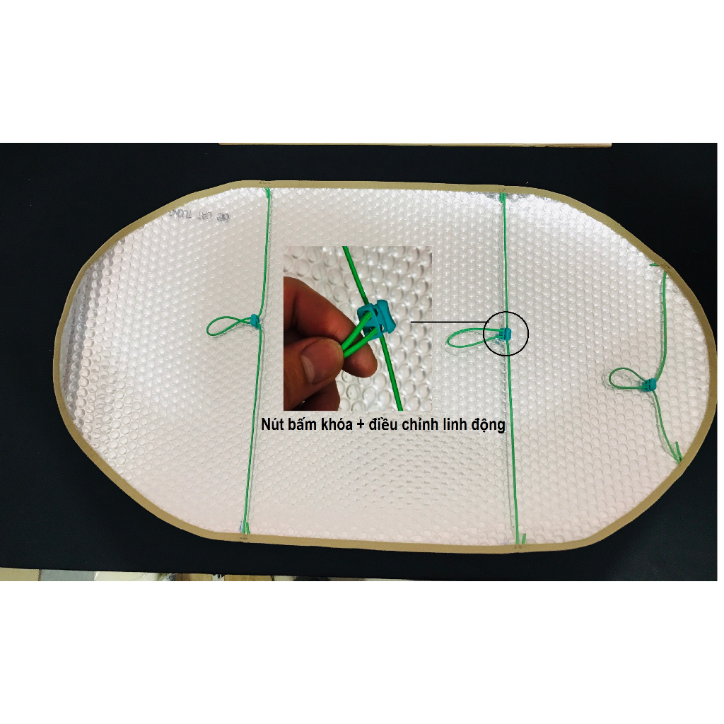 Loại tốt -Tấm che nắng yên xe máy các loại, xe đạp điện - Model: Bufly MT01