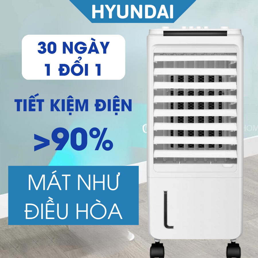 BH 12 tháng - Quạt hơi nước không cánh 80W siêu mát tiết kiệm điện tặng 4 chai đá catavn