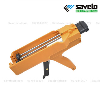 Súng bắn keo chà ron Saveto epoxy 2 thành phần, dụng cụ bơm keo Saveto