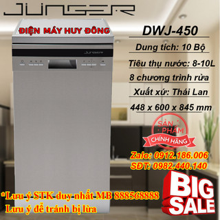 Máy rửa bát Junger DWJ-450 Thailand