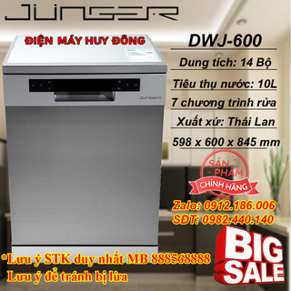 MÁY RỬA CHÉN BÁT JUNGER DWJ-600