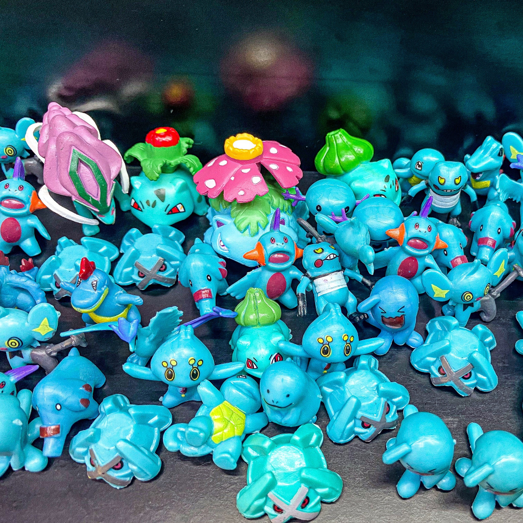 Mô hình Pokemon mini hệ nước mô hình tsum tsum tuổi thơ