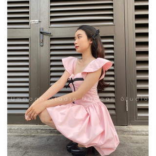 Đầm tafta xước - Pinky Dress