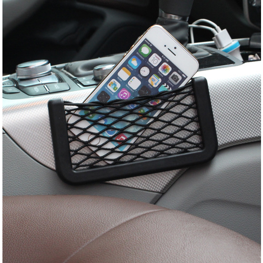 Túi lưới dán xe đựng đồ đa năng gắn thành xe oto by Chất