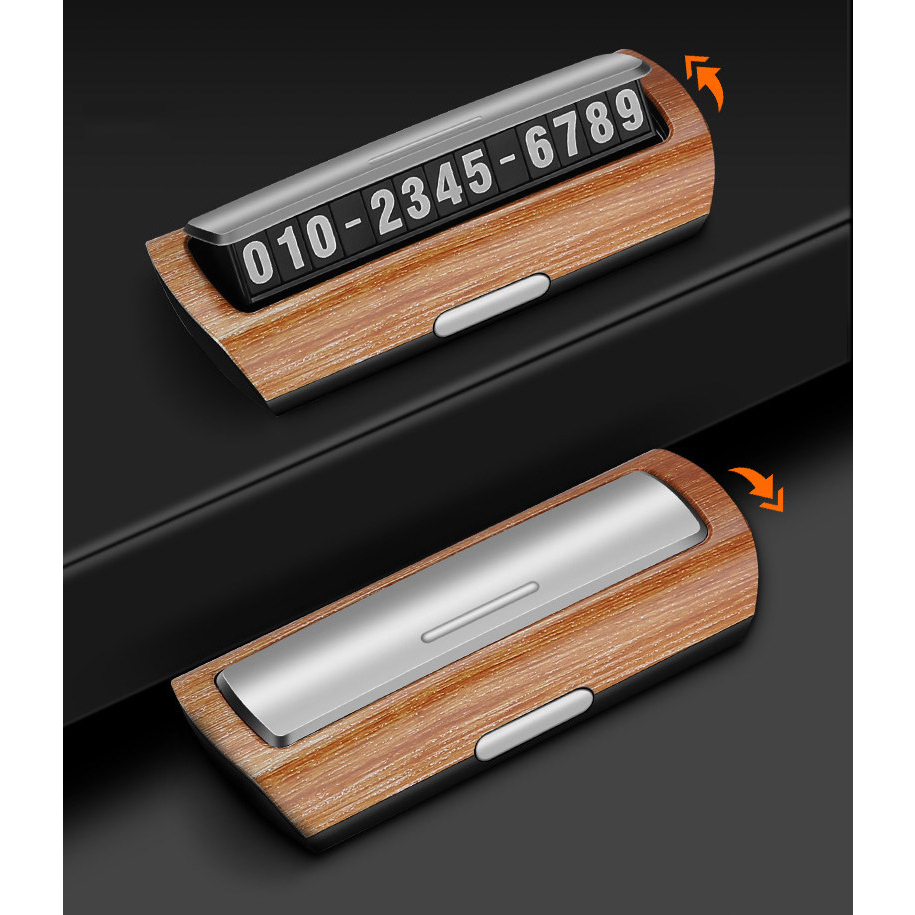 Bảng ghi số điện thoại YUMCHO đặt taplo xe oto cao cấp by Chất