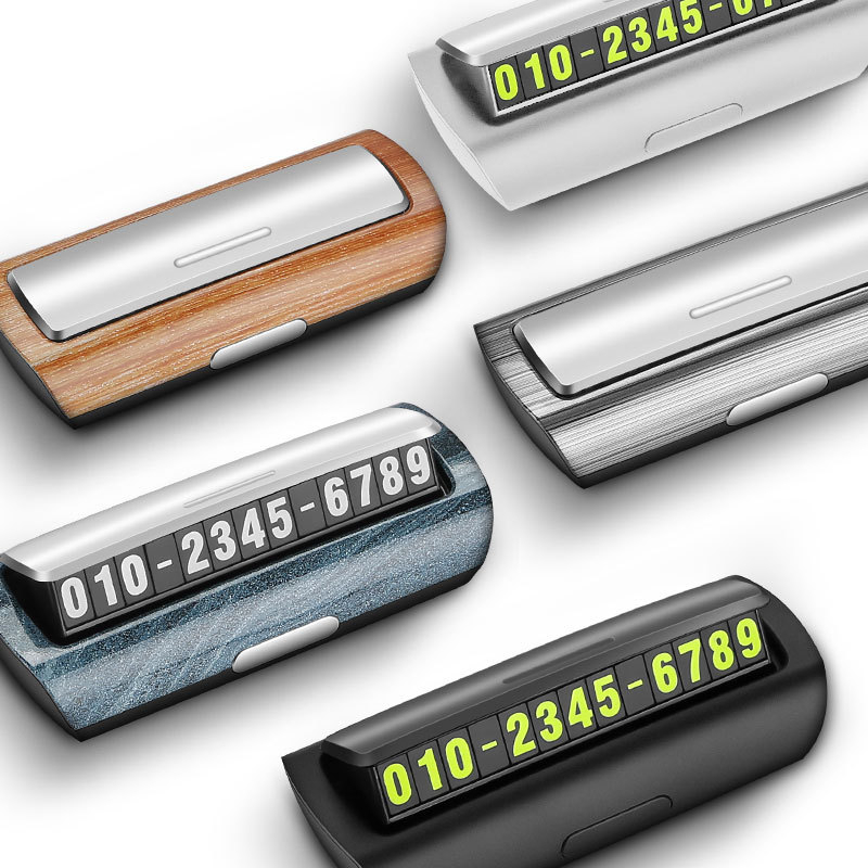 Bảng ghi số điện thoại YUMCHO đặt taplo xe oto cao cấp by Chất