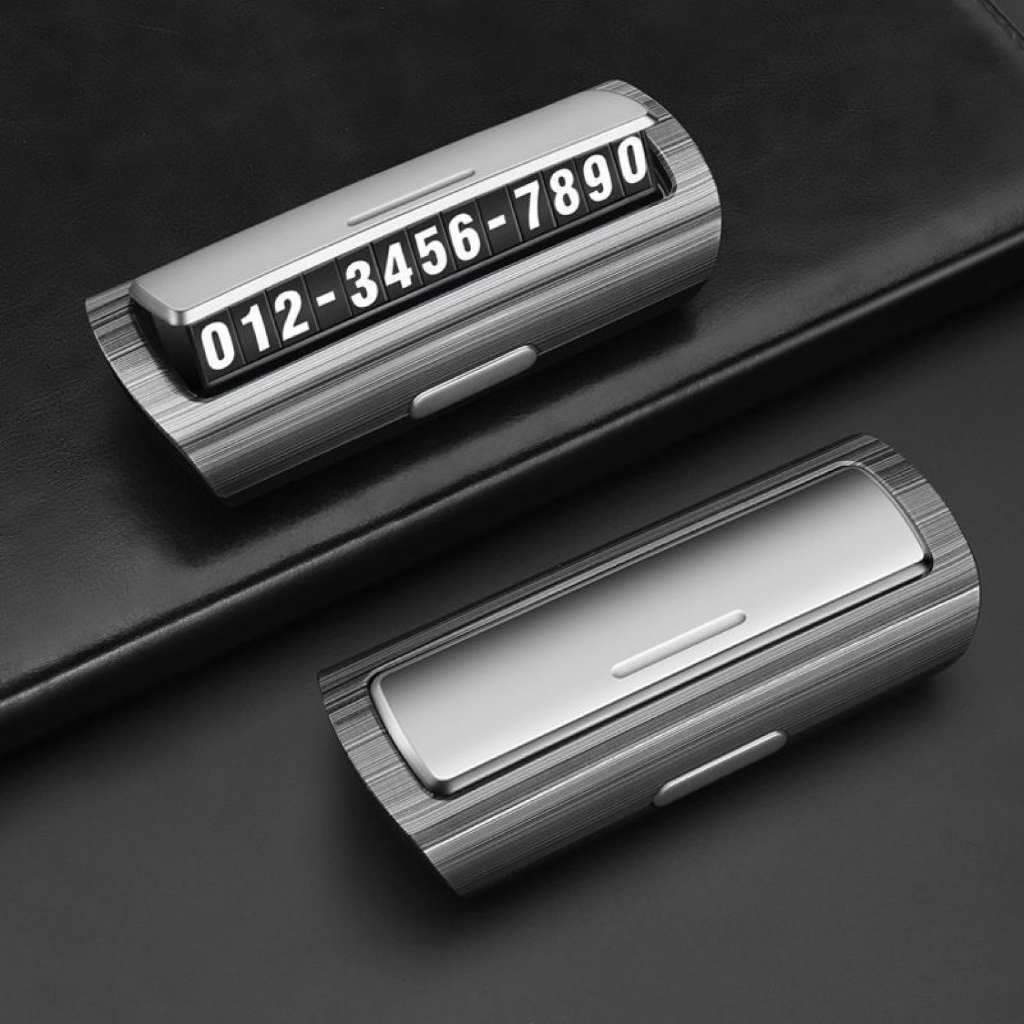 Bảng ghi số điện thoại YUMCHO đặt taplo xe oto cao cấp by Chất