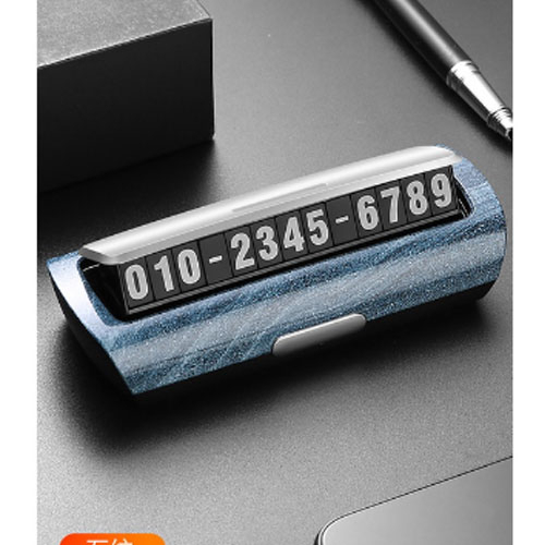 Bảng ghi số điện thoại YUMCHO đặt taplo xe oto cao cấp by Chất