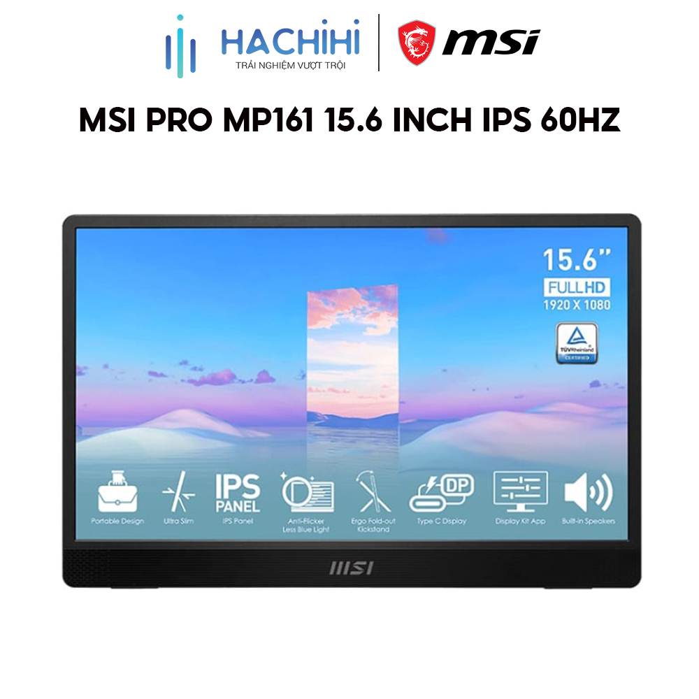 Màn Hình Di Động MSI PRO MP161 15.6 inch IPS 60Hz