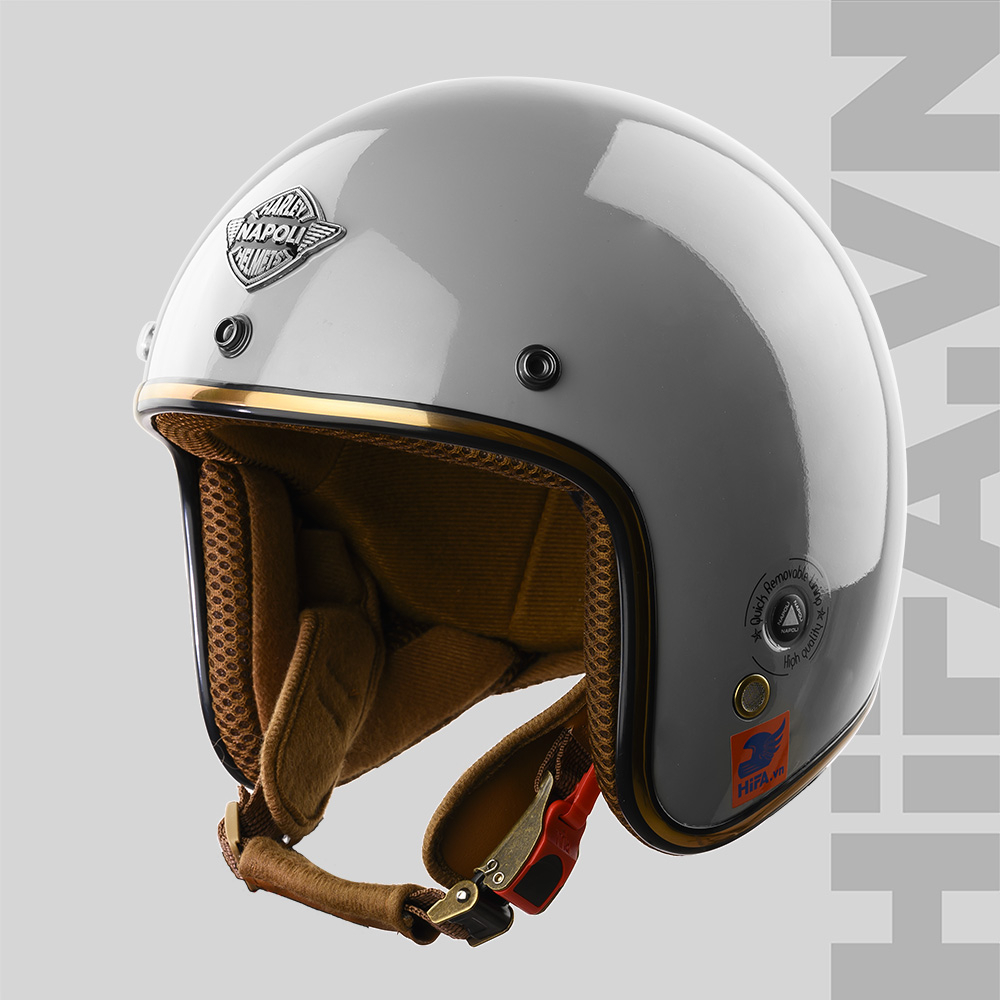 Mũ Bảo Hiểm 3/4 Napoli Line - HIFA.vn