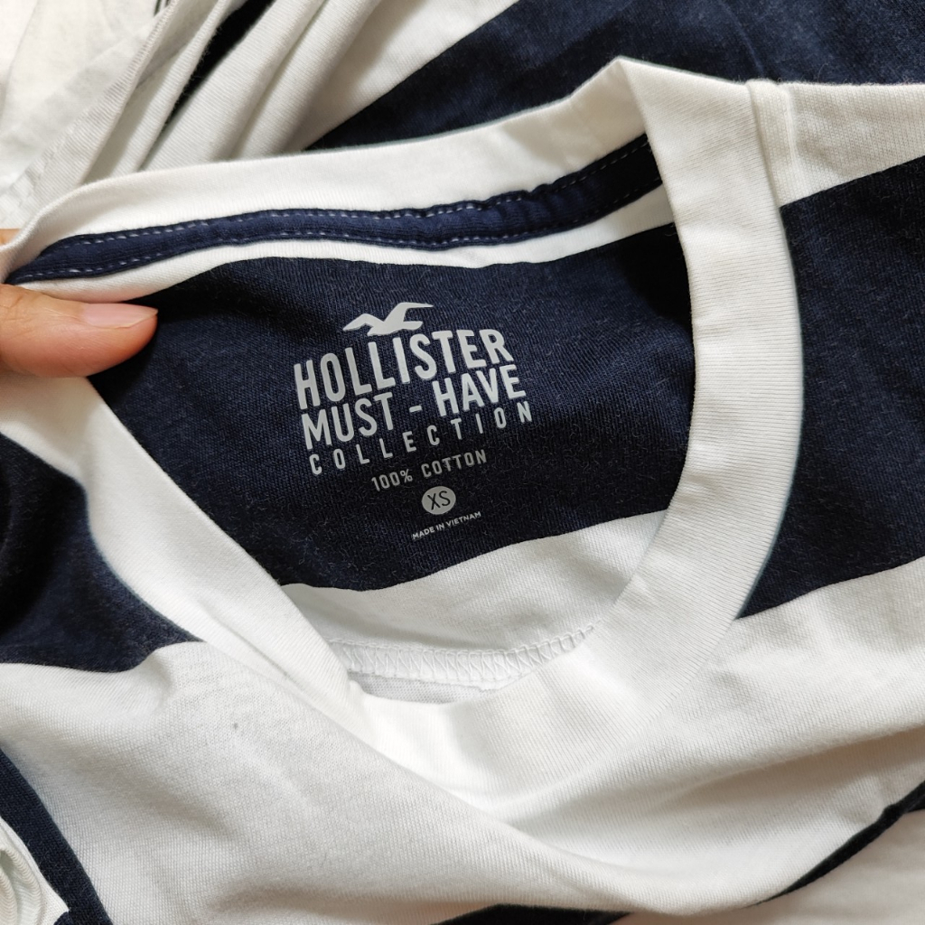 Áo thun nam Holister xuất dư xịn nhiều màu 100% cotton