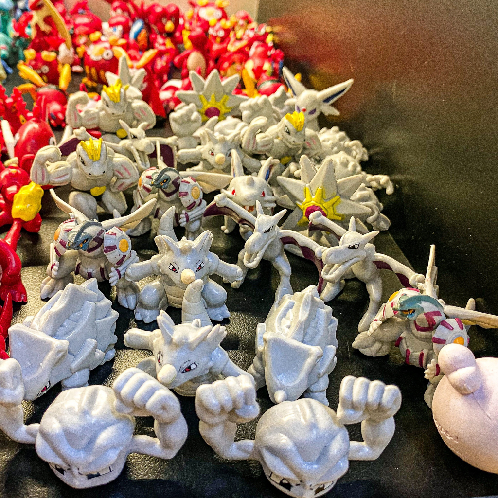 Mô hình Pokemon mini hệ thép, hệ đá mô hình tsum tsum tuổi thơ