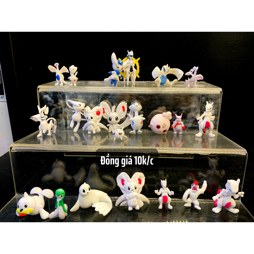 Mô hình Pokemon mini hệ thép, hệ đá mô hình tsum tsum tuổi thơ