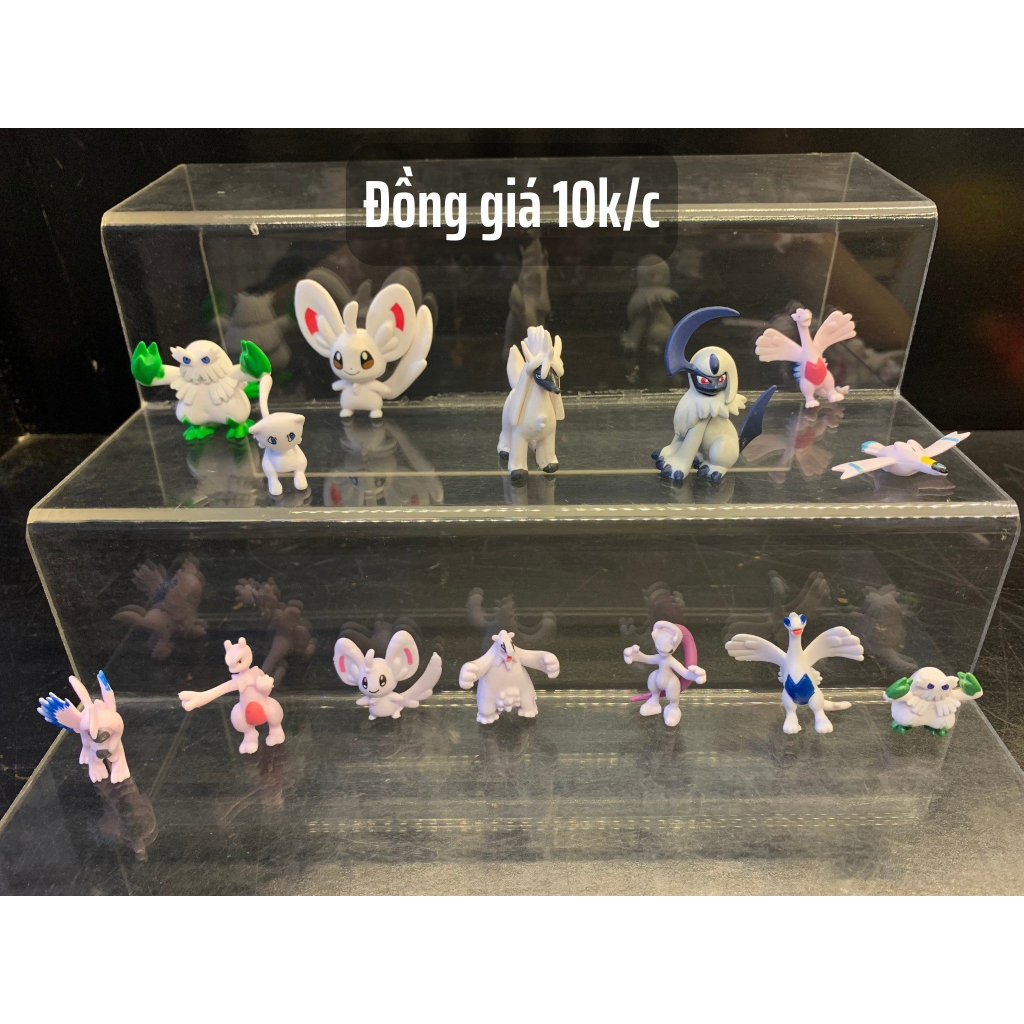 Mô hình Pokemon mini hệ thép, hệ đá mô hình tsum tsum tuổi thơ