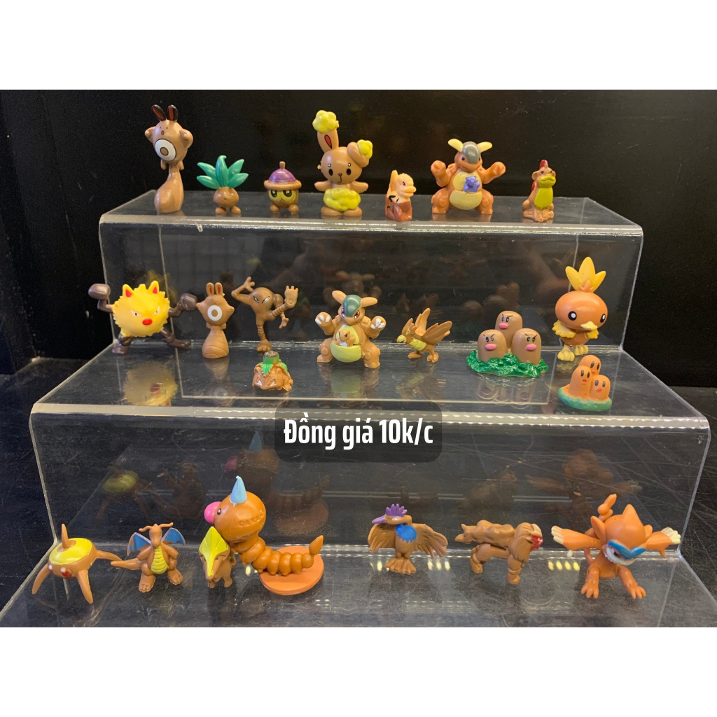 Mô hình Pokemon mini hệ đất mô hình tsum tsum tuổi thơ