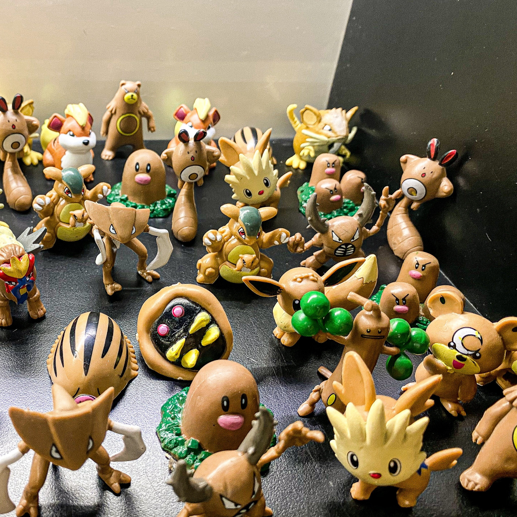 Mô hình Pokemon mini hệ đất mô hình tsum tsum tuổi thơ