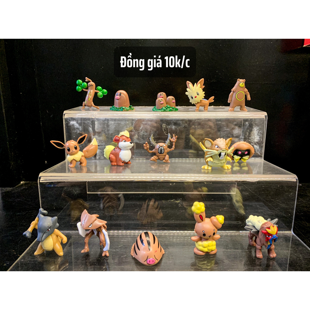 Mô hình Pokemon mini hệ đất mô hình tsum tsum tuổi thơ
