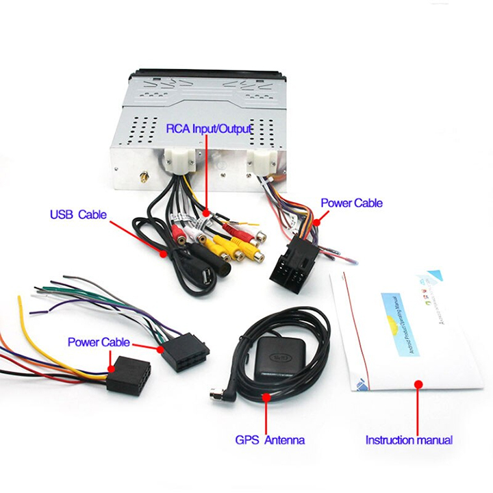 Màn Hình Android 7 inch Kéo Gập Đóng Mở Màn Hình - DVD Android Đóng Mở Màn Hình Tiện Lợi, Gọn Gàng