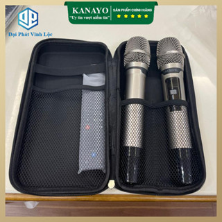 Hộp đựng micro túi đựng micro bao đựng micro hàng loại tốt vãi lưới đen dày sang trọng bảo vệ micro