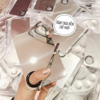 Khay trộn nền inox