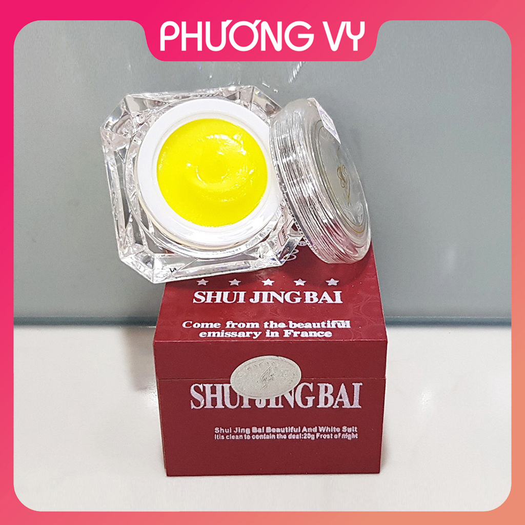 Kem đêm Bạch Thủy Tinh ShuiJingBai, chuyên làm mờ nám, tàn nhang và giúp tái tạo lại da, mỹ phẩm kem nám.