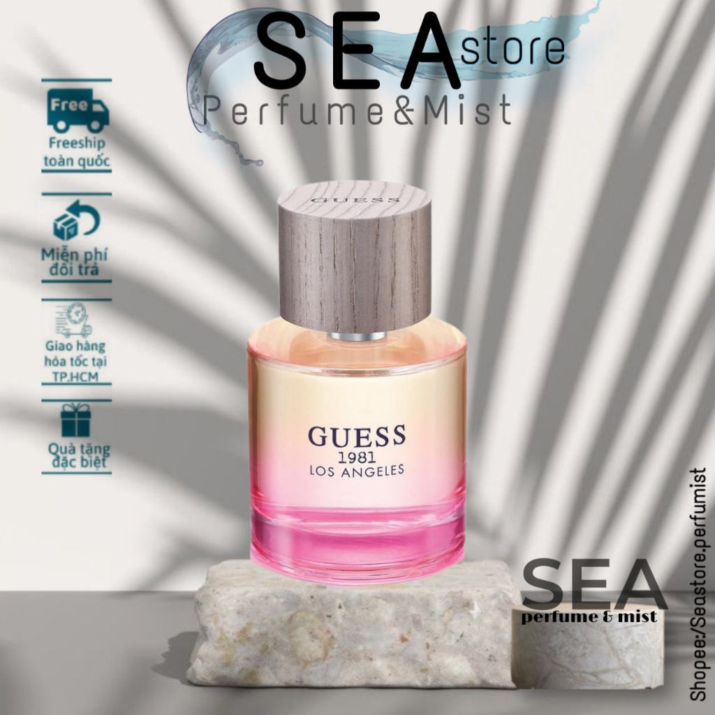 |𝐍𝐄𝐖| Nước Hoa Guess 1981 Los Angeles For Women EDT Tester 5/10ml |𝐒𝐄𝐀 𝐏𝐄𝐑𝐅𝐔𝐌𝐄|