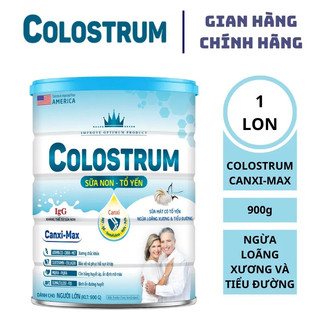 SỮA BỘT COLOSTRUM CANXI MAX LON 900g