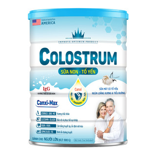 SỮA BỘT COLOSTRUM CANXI MAX LON 900g