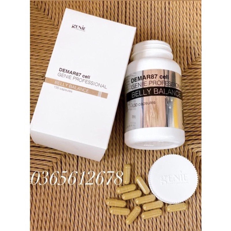 Viên huỷ m.ỡ bụng derma87 cell belly Balance geniei