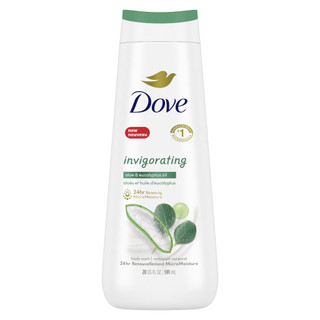 Sữa tắm siêu dưỡng ẩm Dove Invigorating Liquid Body Wash Aloe & Eucalyptus Scent