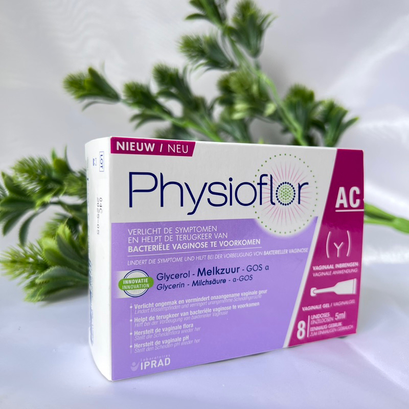 Gel Phụ khoa giữ ẩm, cân bằng và làm dịu Physioflor AC Gel Vaginale hộp
