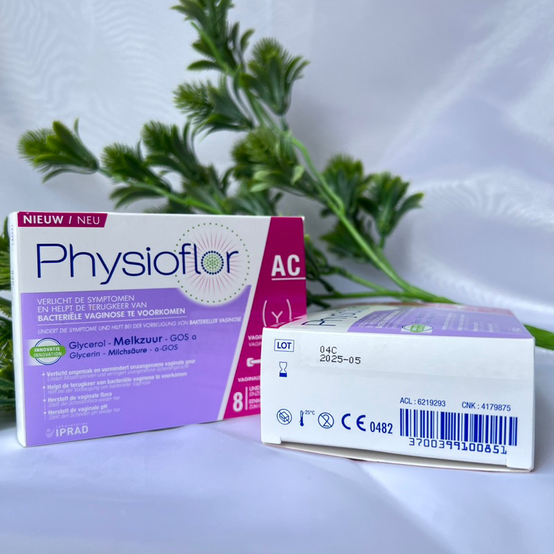 Gel Phụ khoa giữ ẩm, cân bằng và làm dịu Physioflor AC Gel Vaginale hộp
