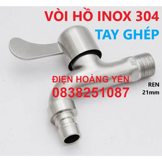 Vòi Hồ Inox Sus 304 Cao Cấp