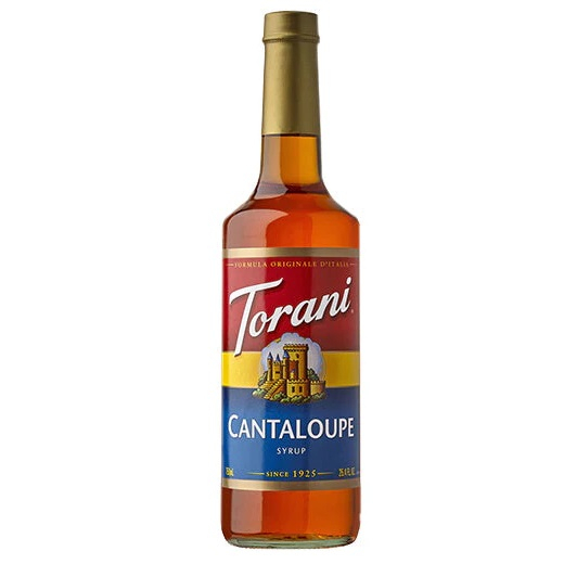 Sirô Hương Dưa Lưới Torani Classic Cantaloupe Syrub 750ml Mỹ  - Vị Ngon Độc Đáo Cho Mocktails, Soda Ý & Thức Uống Khác