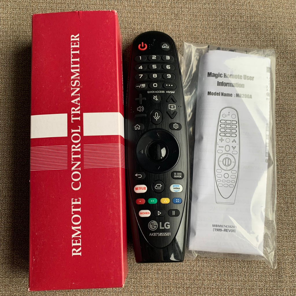 Điều khiển tivi LG thông minh MR20GA đời 2020 có giọng nói, chuột bay, Remote LG tivi thay thế cho MR19BA, MR18BA 2019