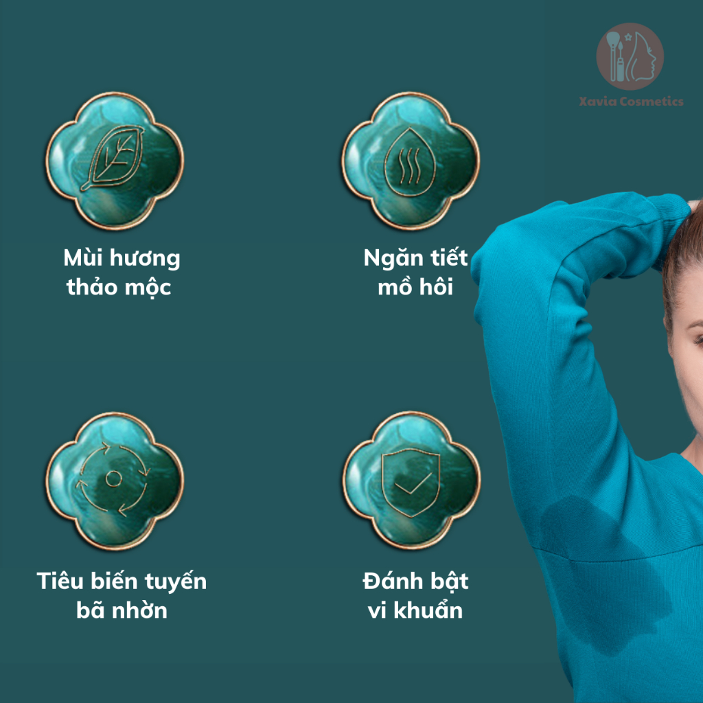 Xịt khử mùi hôi nách SHITONG - Xịt khử mùi ngăn tiết mồ hôi SHITONG cho nách luôn khô thoáng, thơm tho - XAVIA COSMETICS
