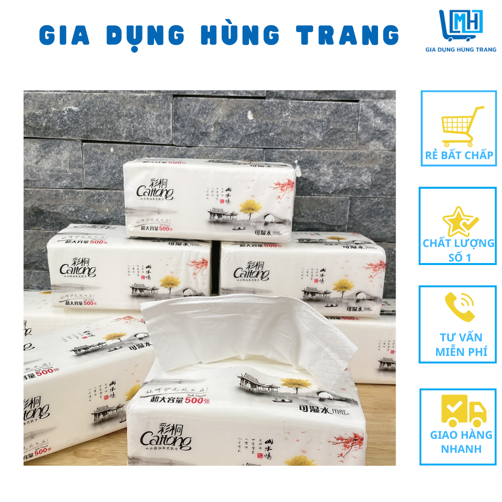 Giấy Caitong Trắng Nội địa trung chất lượng tuyệt vời ( xách 8 bịch )
