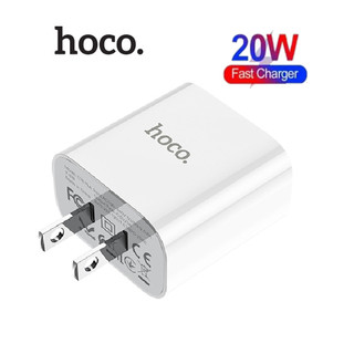 Củ sạc hoco c76 sạc nhanh 3a/pd20w chân dẹt tiêu chuẩn 1 cổng type-c