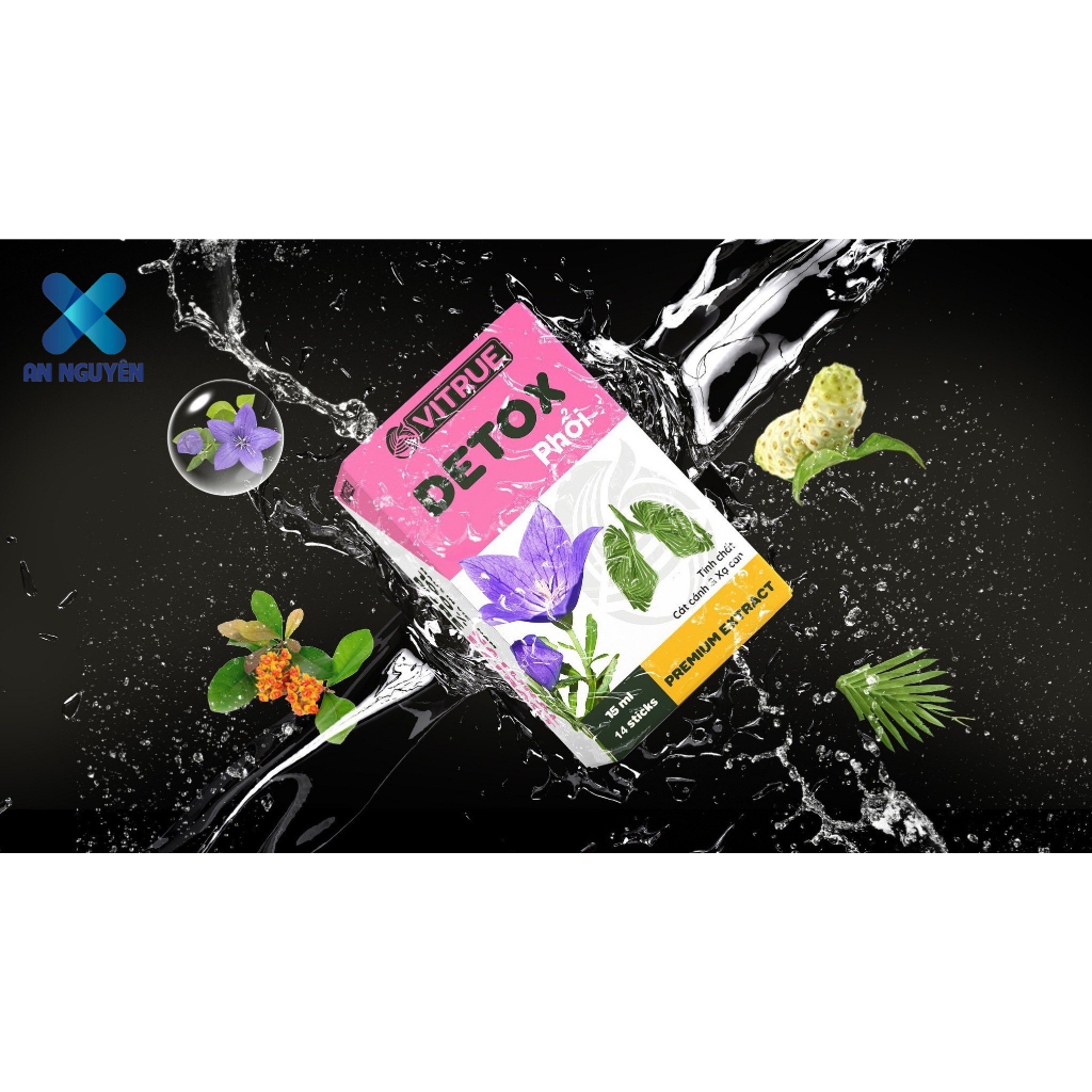 Thực phẩm hỗ trợ thải độc Phổi  Annguyen Health