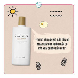 Kem Chống Nắng Cho Da Nhạy Cảm Chiết Xuất Rau Má Skin 1004 Madagascar Centella Air-fit Suncream SPF50+ PA++++ 50ml