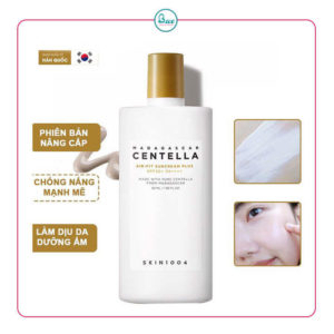 Kem Chống Nắng Cho Da Nhạy Cảm Chiết Xuất Rau Má Skin 1004 Madagascar Centella Air-fit Suncream SPF50+ PA++++ 50ml