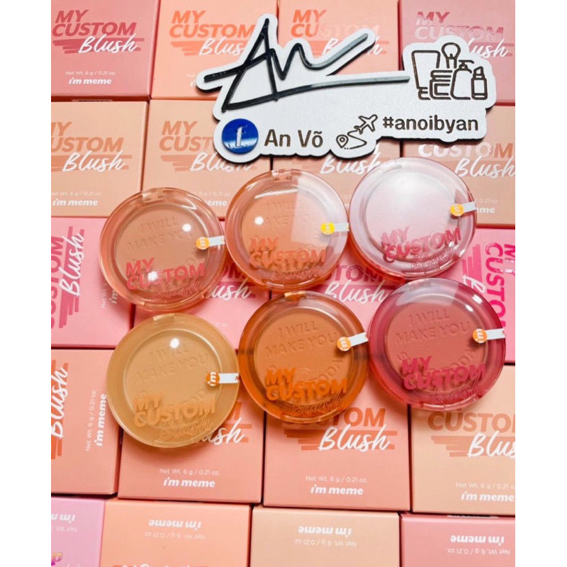 MÁ HỒNG I’M MEME MY CUSTOM BLUSH