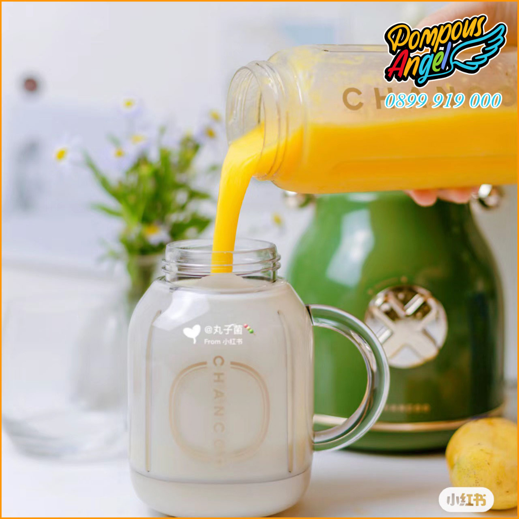 Máy xay sinh tố hoa quả trái cây kiểu dáng cổ điển CHANCOO cao cấp chính hãng bảo hành 12 tháng