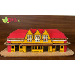 MÔ HÌNH NHÀ GA CỔ ĐÀ LẠT