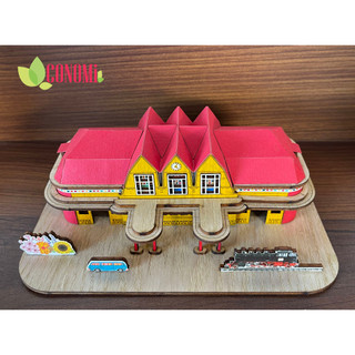MÔ HÌNH NHÀ GA CỔ ĐÀ LẠT