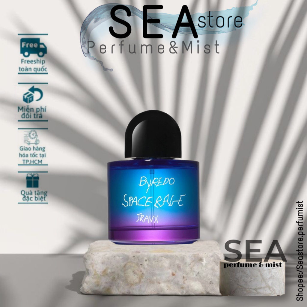 |𝐍𝐄𝐖| Nước hoa Byredo Space Rage Travx Eau De Parfum Tester 5/10ml |𝐒𝐄𝐀 𝐏𝐄𝐑𝐅𝐔𝐌𝐄|
