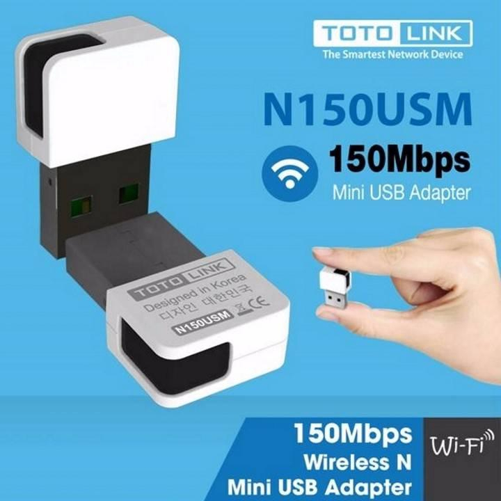 USB Wifi TotoLink N150USM / N160USM chuẩn N tốc độ 150Mbps - Thiết Bị Thu Wifi Hàng Chính Hãng Bảo Hành 2 Năm
