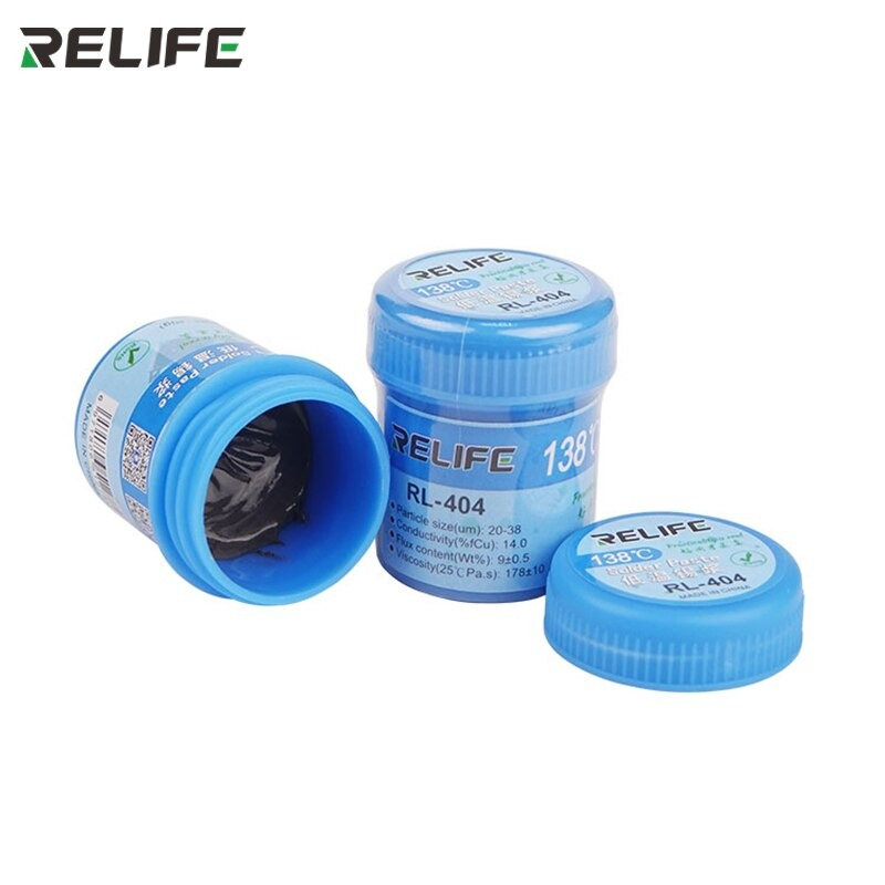 Chì làm chân Relife RL-404 138 độ - chì nhiệt thấp