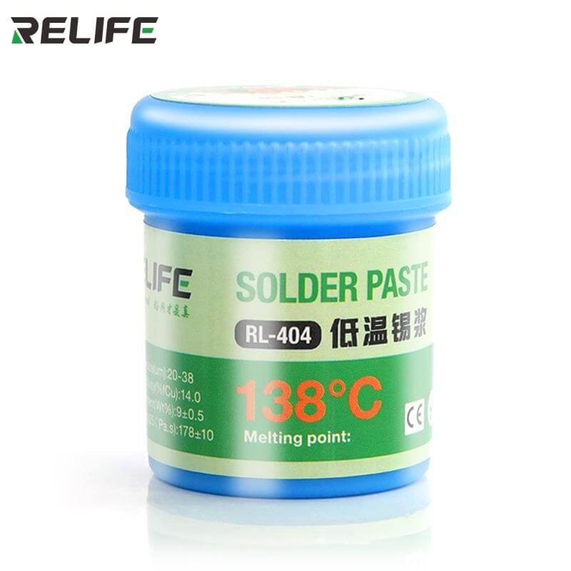 Chì làm chân Relife RL-404 138 độ - chì nhiệt thấp