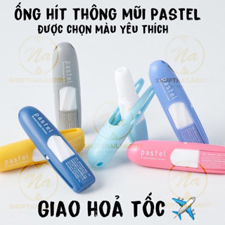01 Ống Hít Thông Mũi PASTEL POCKET INHALER 2cc Thái Lan